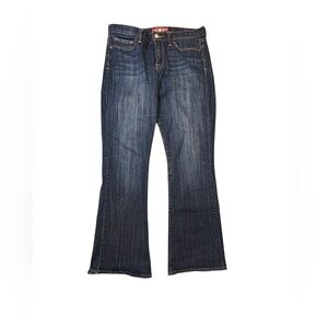 Lucky Brand Women’s Dark Blue Sofia Bootcut Jeans 12/31 Stretch Denim Waist 34